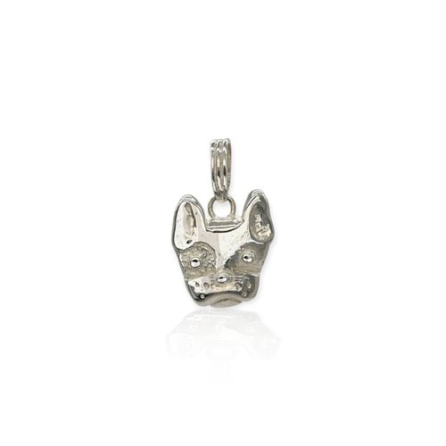 Dije plata 925 bulldog francés - Fr610 - 25d